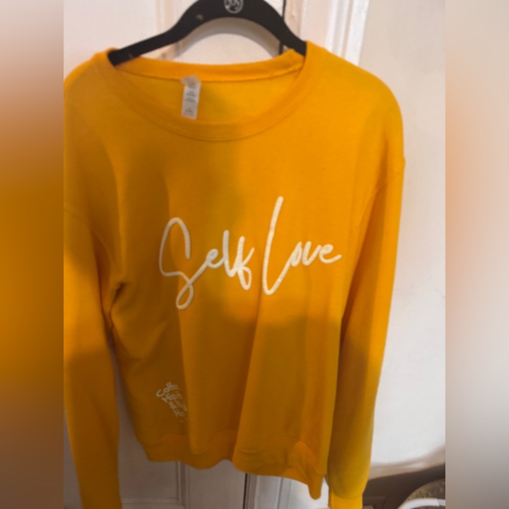Size S Coffee, Hip Hop, Mental Health “self love” sweatshirt